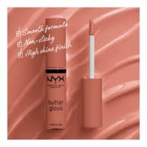 NYX Professional Makeup Butter Lip Gloss - 0.27 fl oz Sugar High - Picture 3 of 4